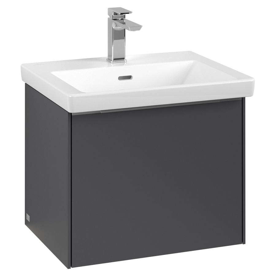 Élément inférieur SUBWAY 3.0
52,3 x 42,9 x 44,75 cm
pour lavabo Subway 3.0 55 cm
élément à 1 tiroir
avec éclairage LED