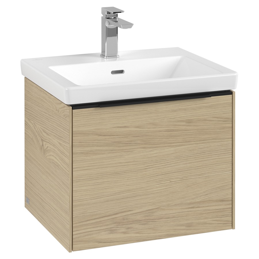 Élément inférieur SUBWAY 3.0
52,3 x 42,9 x 44,75 cm
pour lavabo Subway 3.0 55 cm
élément à 1 tiroir
avec éclairage LED