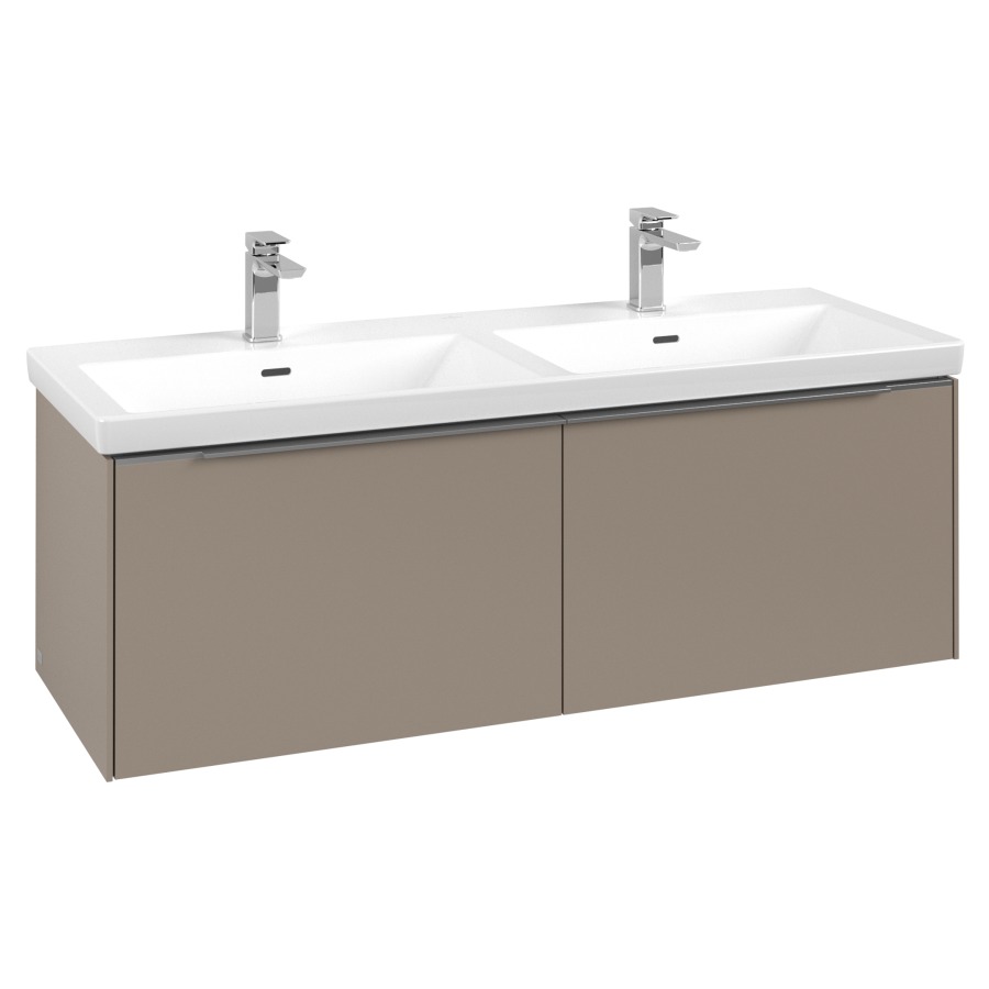 Élément inférieur SUBWAY 3.0
127,2 x 42,9 x 47,8 cm
pour lavabo double Subway 3.0
130 cm, 2 éléments à chacune
1 tiroir