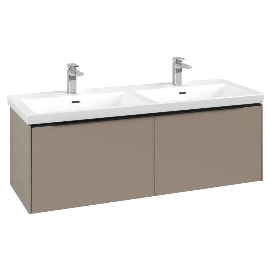 Élément inférieur SUBWAY 3.0
127,2 x 42,9 x 47,8 cm
pour lavabo double Subway 3.0
130 cm, 2 éléments à chacune
1 tiroir