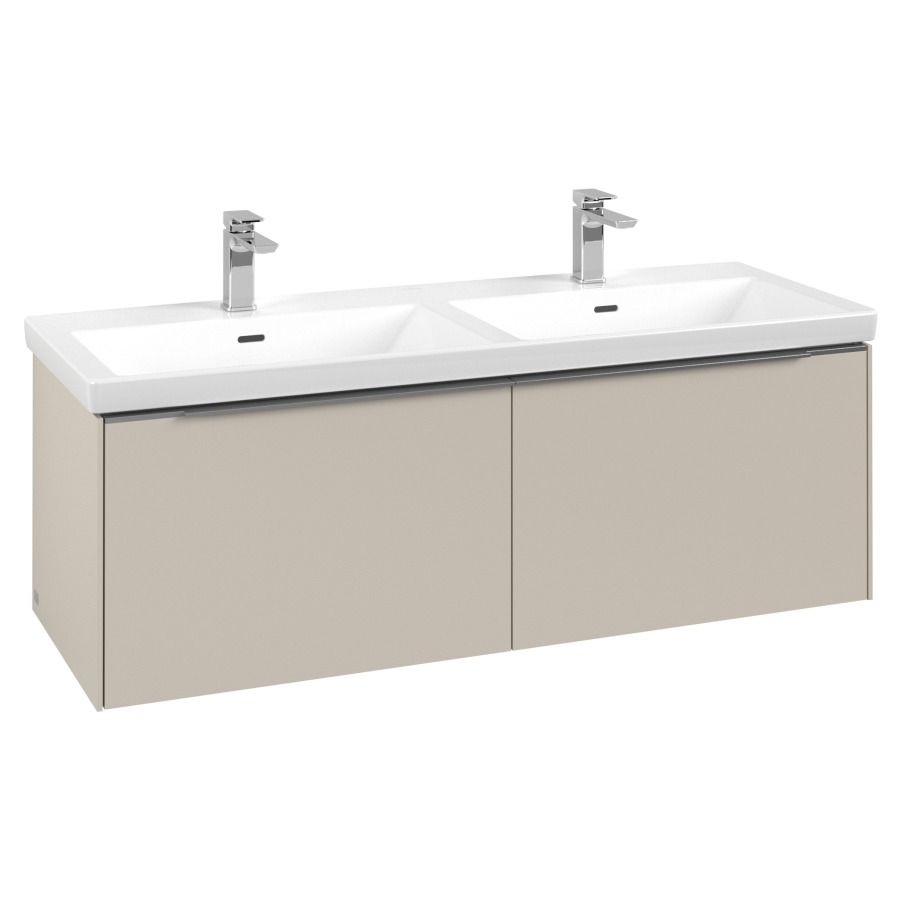 Élément inférieur SUBWAY 3.0
127,2 x 42,9 x 47,8 cm
pour lavabo double Subway 3.0
130 cm, 2 éléments à chacune
1 tiroir
