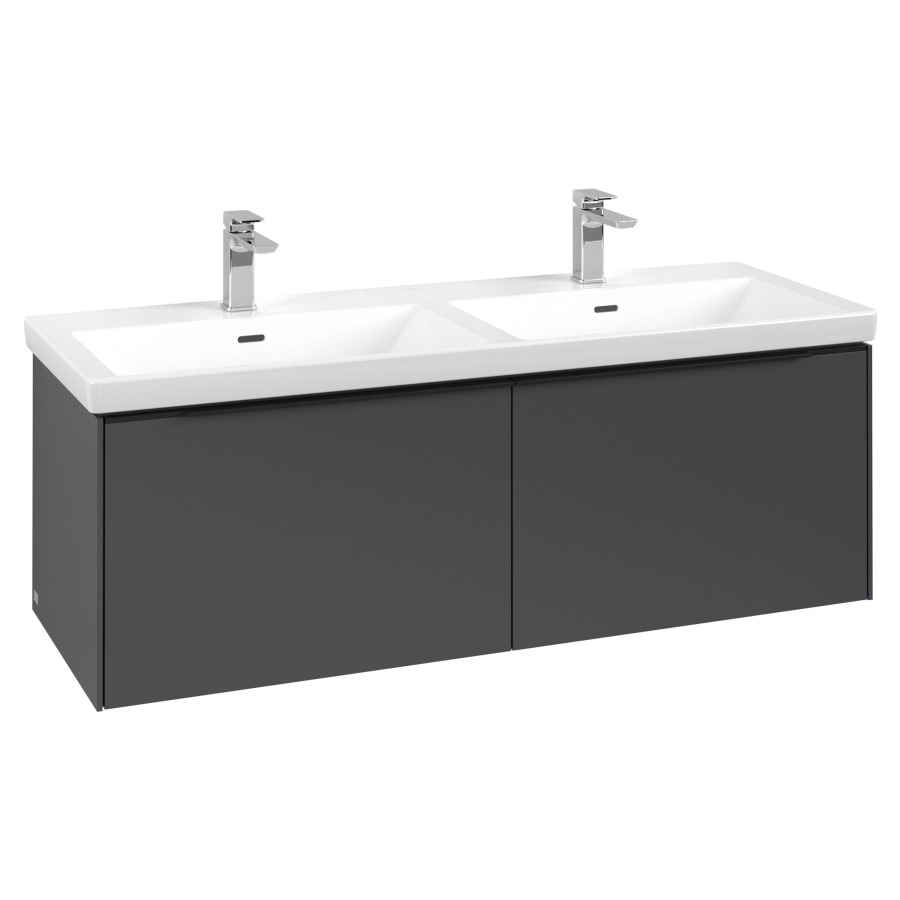 Élément inférieur SUBWAY 3.0
127,2 x 42,9 x 47,8 cm
pour lavabo double Subway 3.0
130 cm, 2 éléments à chacune
1 tiroir