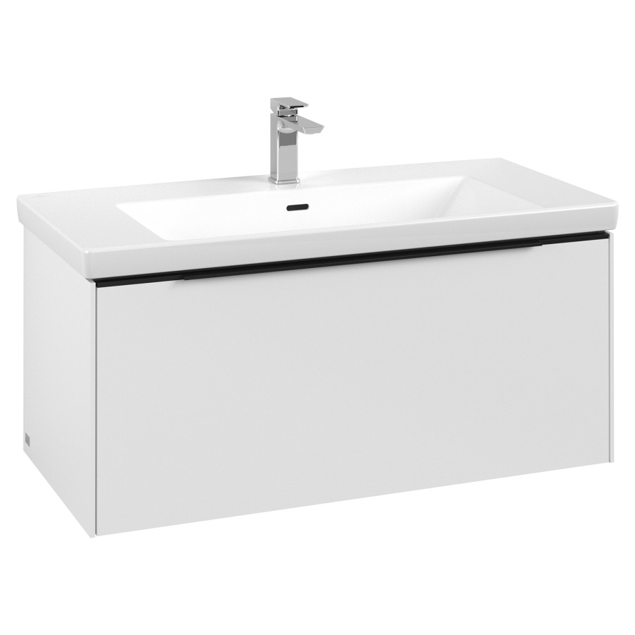 Élément inférieur SUBWAY 3.0
97,3 x 42,9 x 47,8 cm
pour lavabo Subway 3.0
100 cm, élément à 1 tiroir