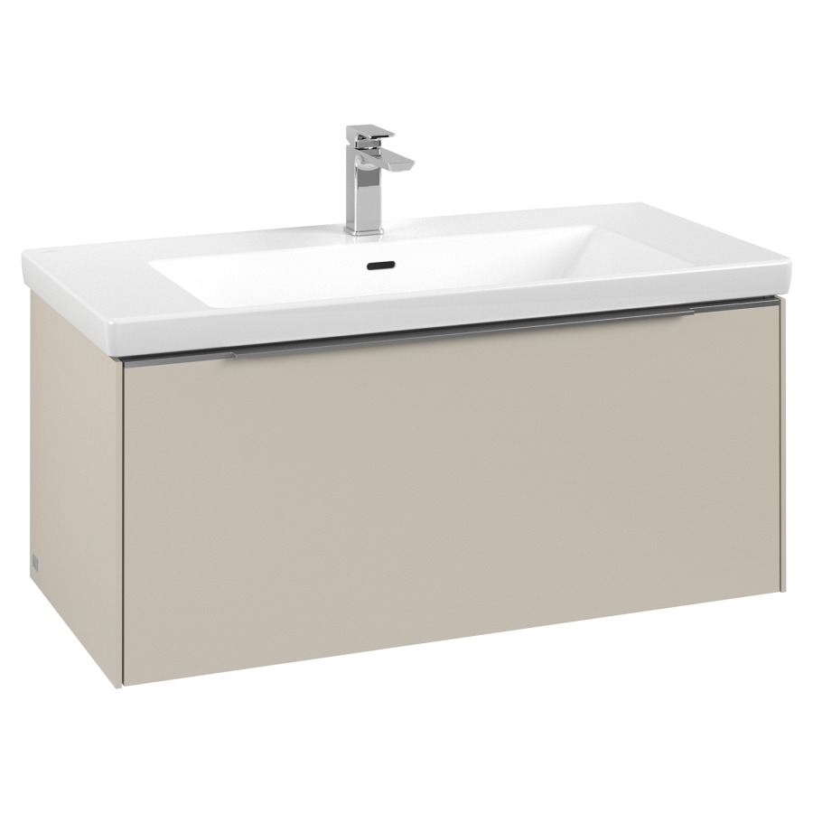 Élément inférieur SUBWAY 3.0
97,3 x 42,9 x 47,8 cm
pour lavabo Subway 3.0
100 cm, élément à 1 tiroir