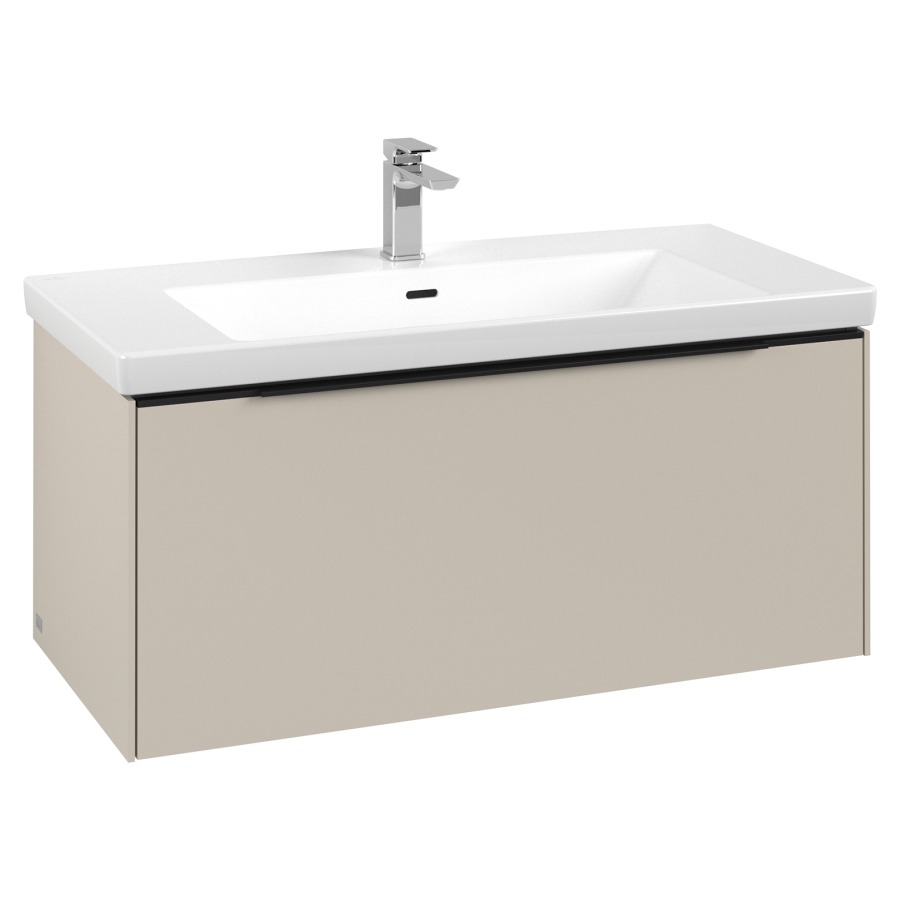 Élément inférieur SUBWAY 3.0
97,3 x 42,9 x 47,8 cm
pour lavabo Subway 3.0
100 cm, élément à 1 tiroir
