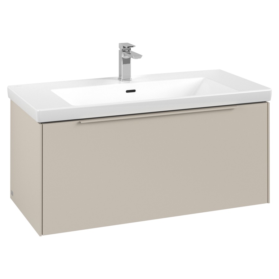 Élément inférieur SUBWAY 3.0
97,3 x 42,9 x 47,8 cm
pour lavabo Subway 3.0
100 cm, élément à 1 tiroir