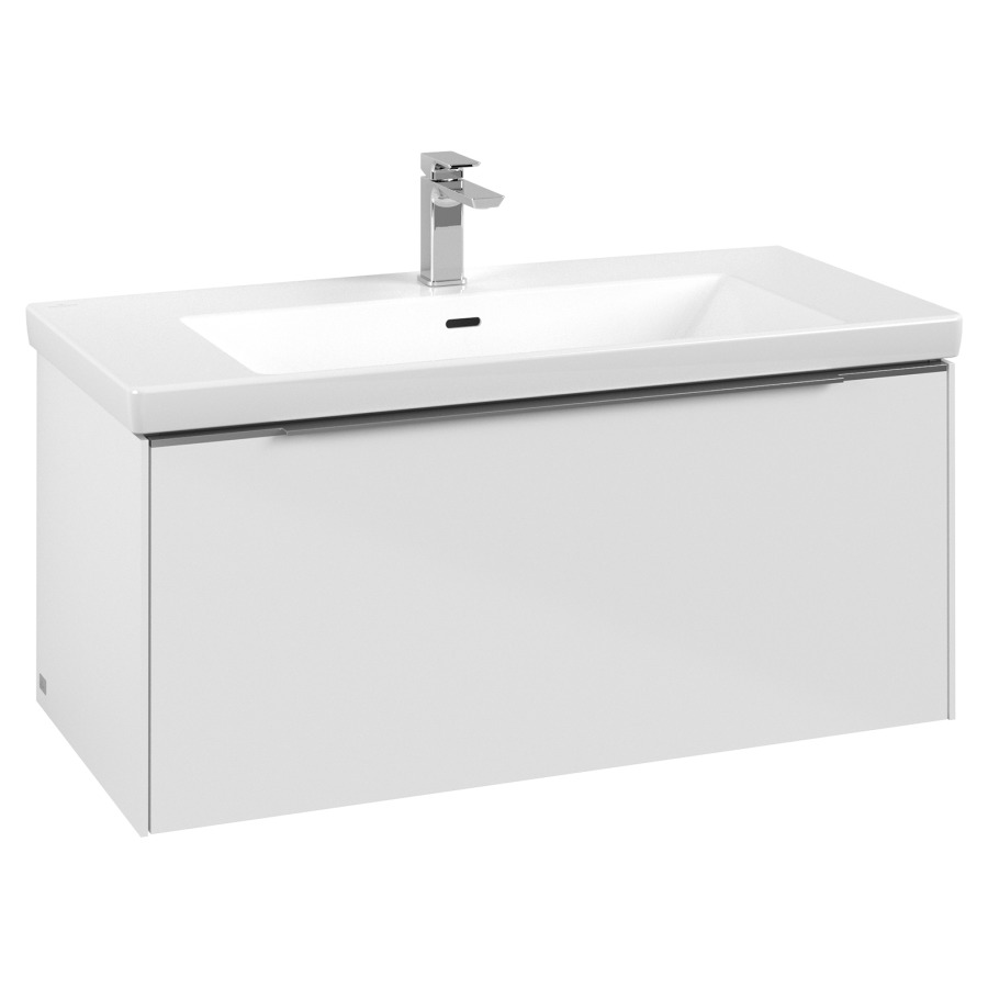 Élément inférieur SUBWAY 3.0
97,3 x 42,9 x 47,8 cm
pour lavabo Subway 3.0
100 cm, élément à 1 tiroir