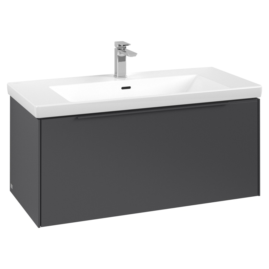 Élément inférieur SUBWAY 3.0
97,3 x 42,9 x 47,8 cm
pour lavabo Subway 3.0
100 cm, élément à 1 tiroir