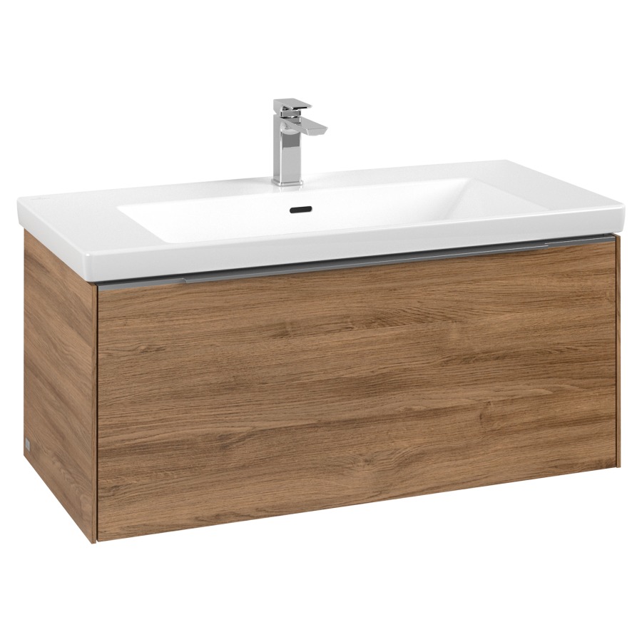 Élément inférieur SUBWAY 3.0
97,3 x 42,9 x 47,8 cm
pour lavabo Subway 3.0
100 cm, élément à 1 tiroir