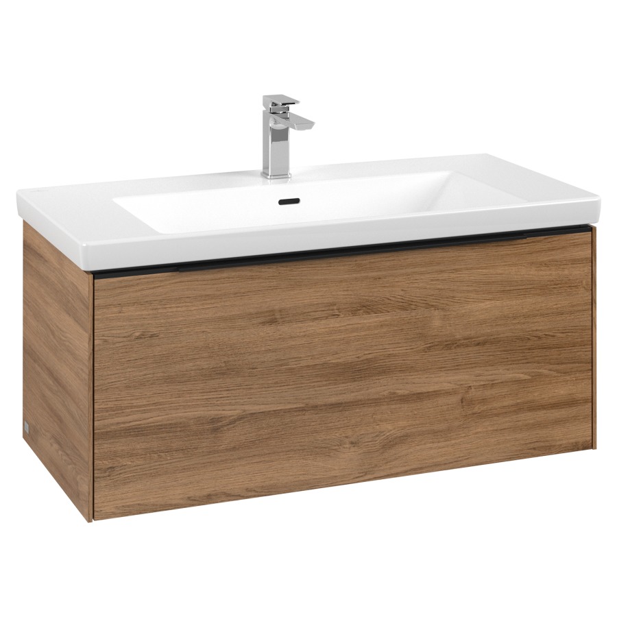 Élément inférieur SUBWAY 3.0
97,3 x 42,9 x 47,8 cm
pour lavabo Subway 3.0
100 cm, élément à 1 tiroir