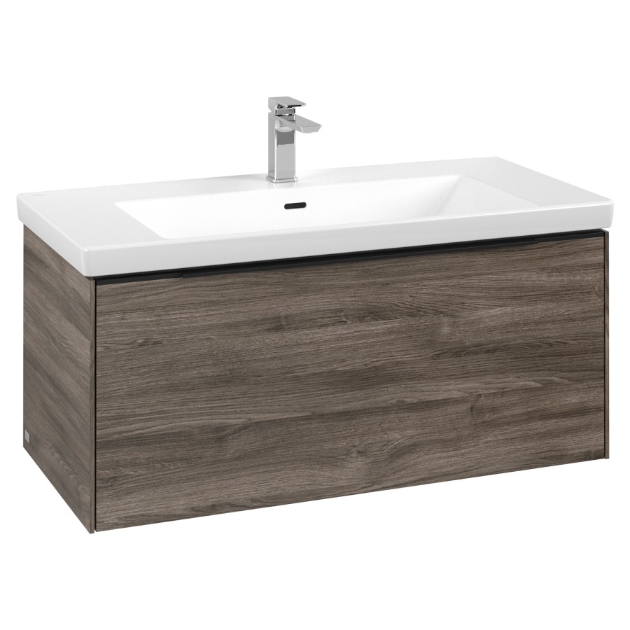 Élément inférieur SUBWAY 3.0
97,3 x 42,9 x 47,8 cm
pour lavabo Subway 3.0
100 cm, élément à 1 tiroir