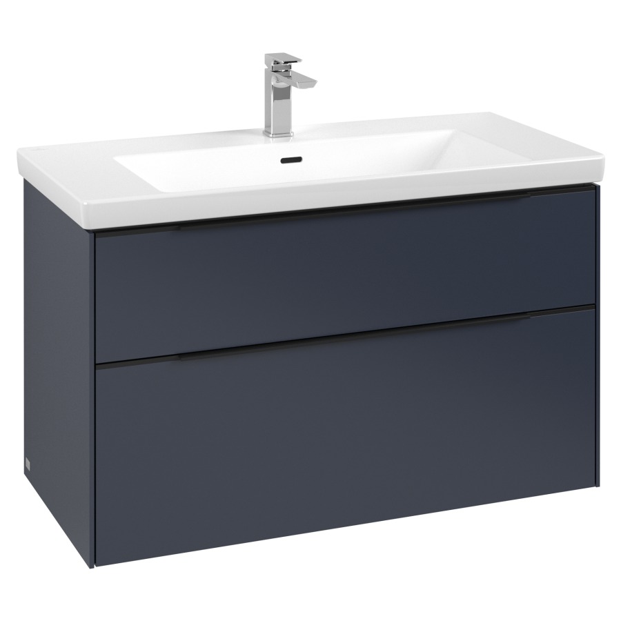 Élément inférieur SUBWAY 3.0
97,3 x 57,6 x 47,8 cm
pour lavabo double Subway 3.0
100 cm, élément à 2 tiroirs