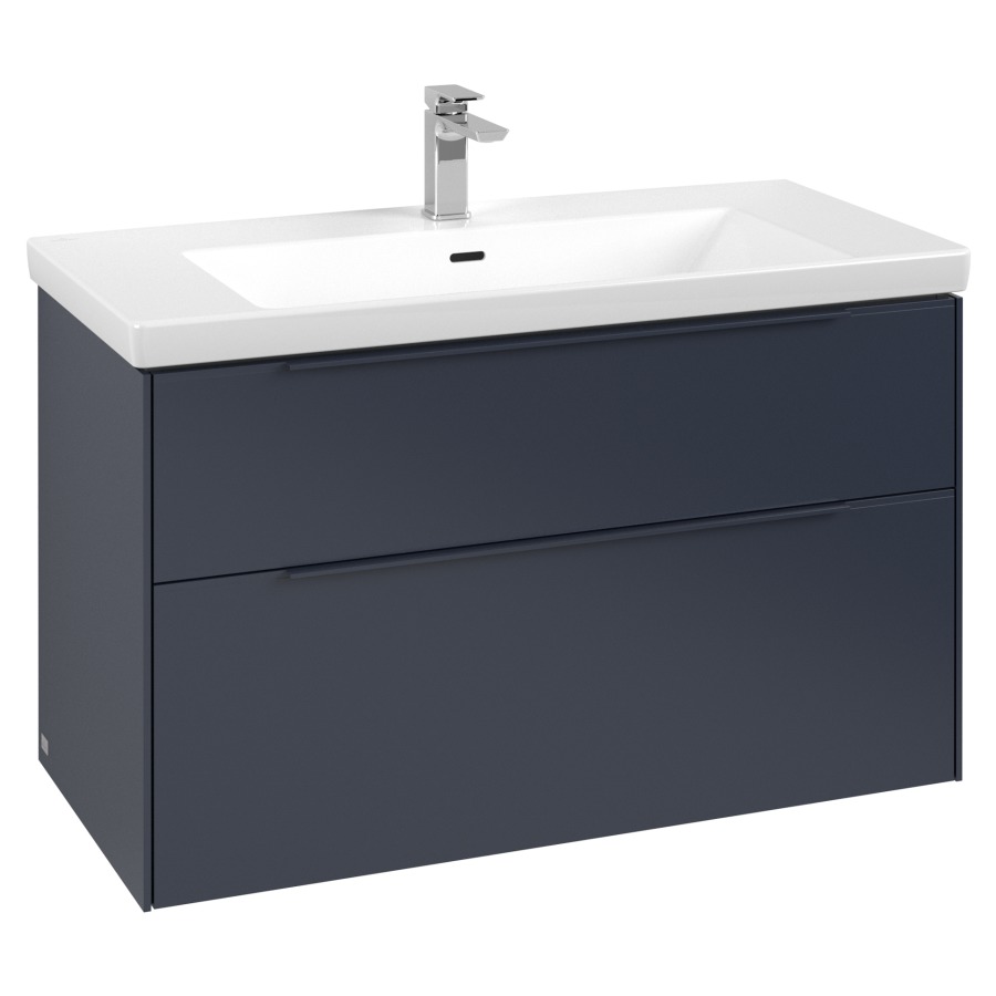 Élément inférieur SUBWAY 3.0
97,3 x 57,6 x 47,8 cm
pour lavabo double Subway 3.0
100 cm, élément à 2 tiroirs