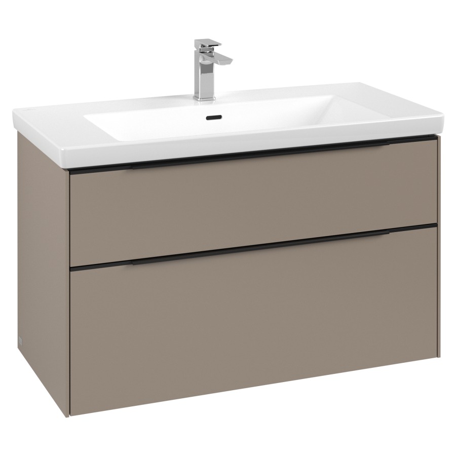 Élément inférieur SUBWAY 3.0
97,3 x 57,6 x 47,8 cm
pour lavabo double Subway 3.0
100 cm, élément à 2 tiroirs