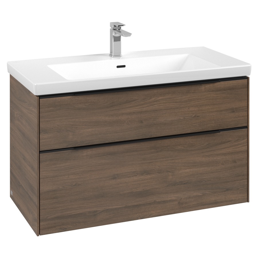 Élément inférieur SUBWAY 3.0
97,3 x 57,6 x 47,8 cm
pour lavabo double Subway 3.0
100 cm, élément à 2 tiroirs