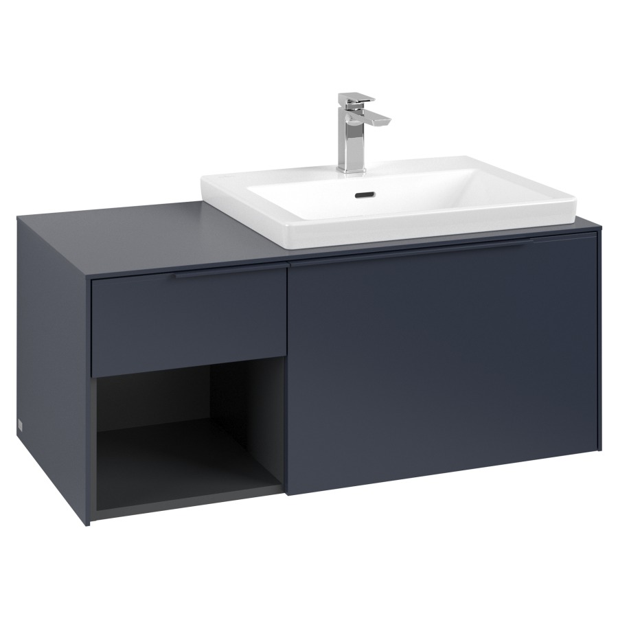 Élément inférieur SUBWAY 3.0
100,1 x 42,25 x 51,6 cm
pour lavabo Subway 3.0 60 cm,
2 éléments à chacun
1 tiroir, niche ouverte à
gauche