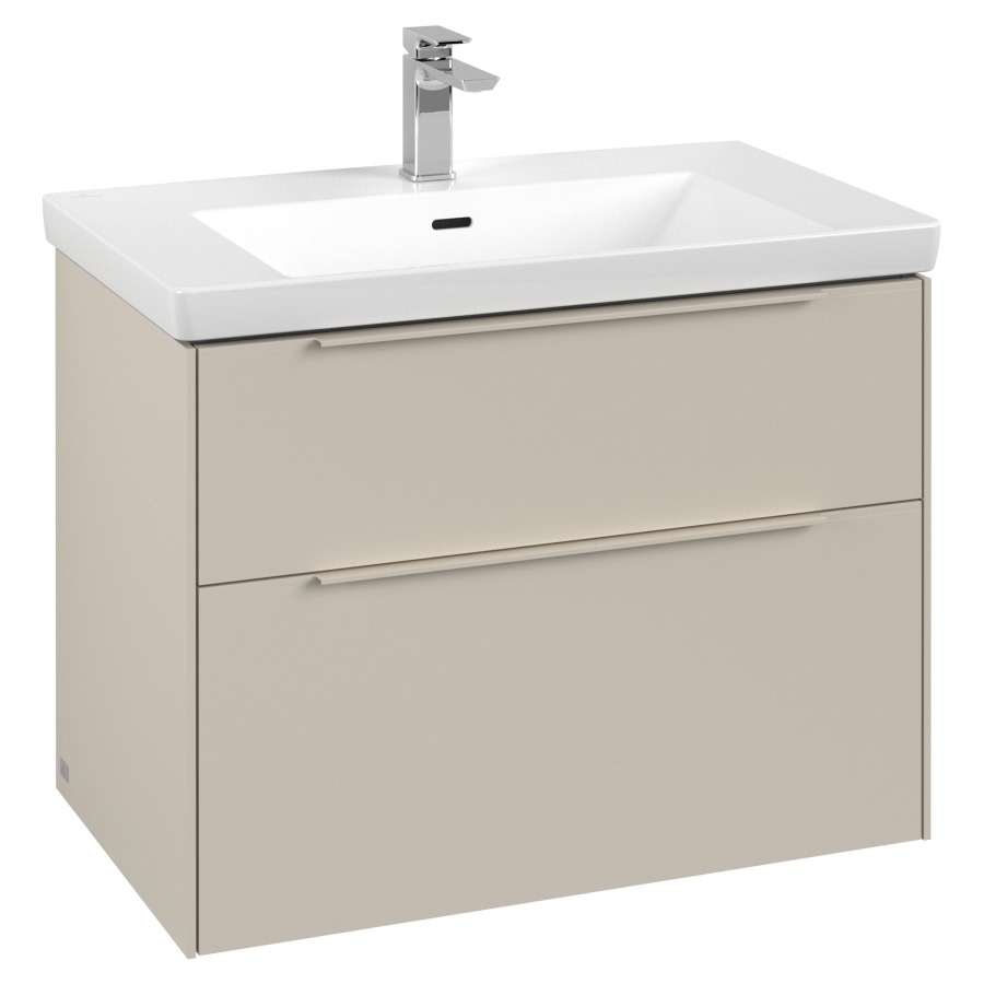 Élément inférieur SUBWAY 3.0
77,2 x 57,6 x 47,8 cm
pour lavabo Subway 3.0 80 cm
élément à 2 tiroirs