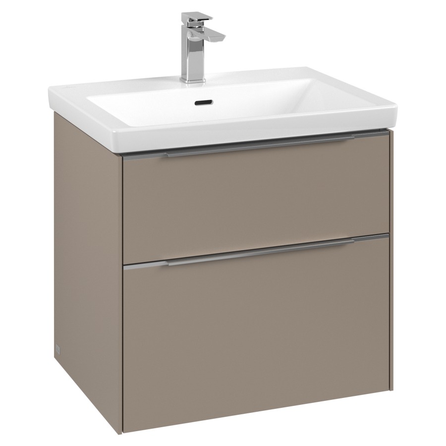 Élément inférieur SUBWAY 3.0
62,2 x 57,6 x 47,8 cm
pour lavabo Subway 3.0 65 cm
élément à 2 tiroirs