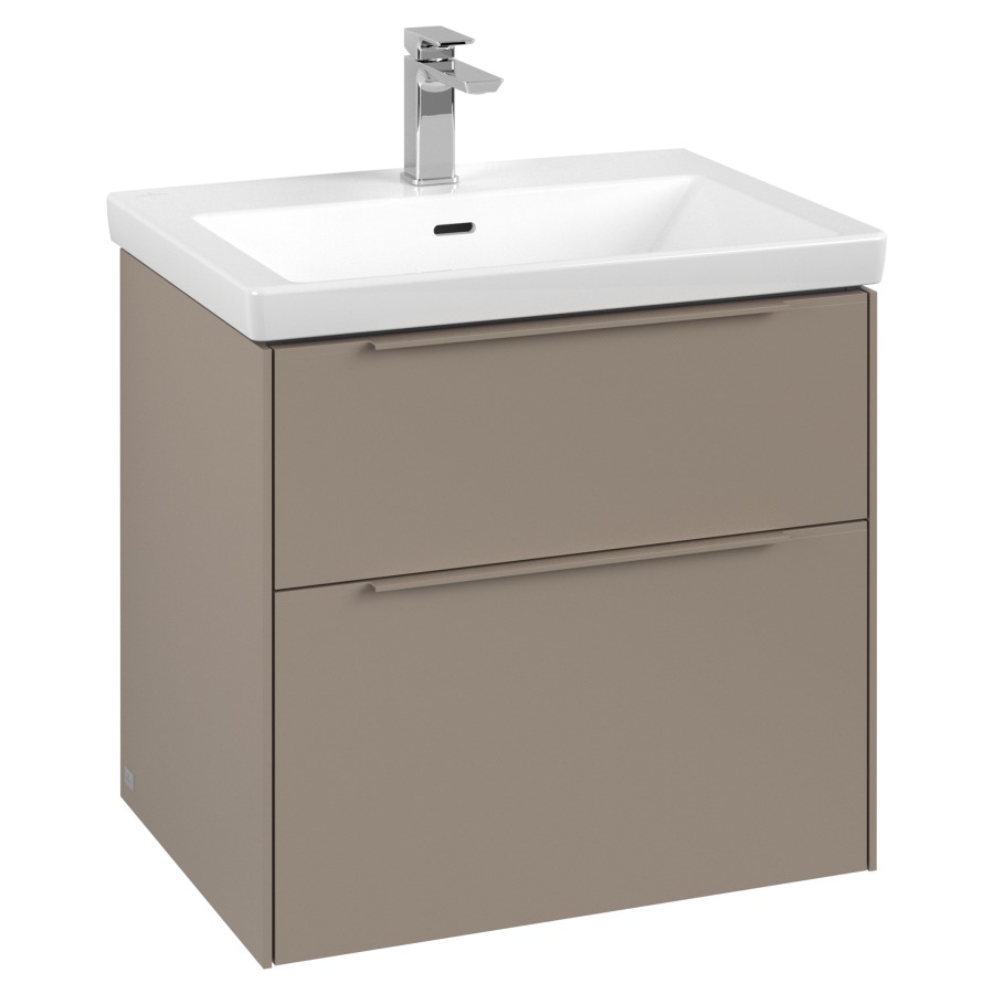 Élément inférieur SUBWAY 3.0
62,2 x 57,6 x 47,8 cm
pour lavabo Subway 3.0 65 cm
élément à 2 tiroirs