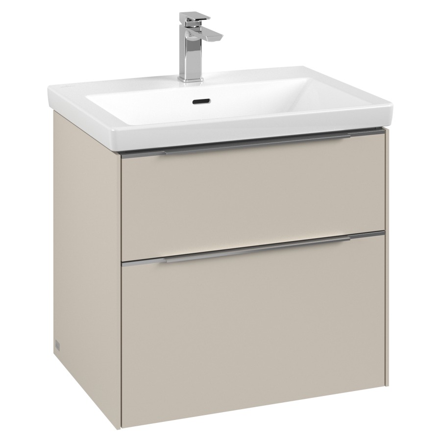 Élément inférieur SUBWAY 3.0
62,2 x 57,6 x 47,8 cm
pour lavabo Subway 3.0 65 cm
élément à 2 tiroirs