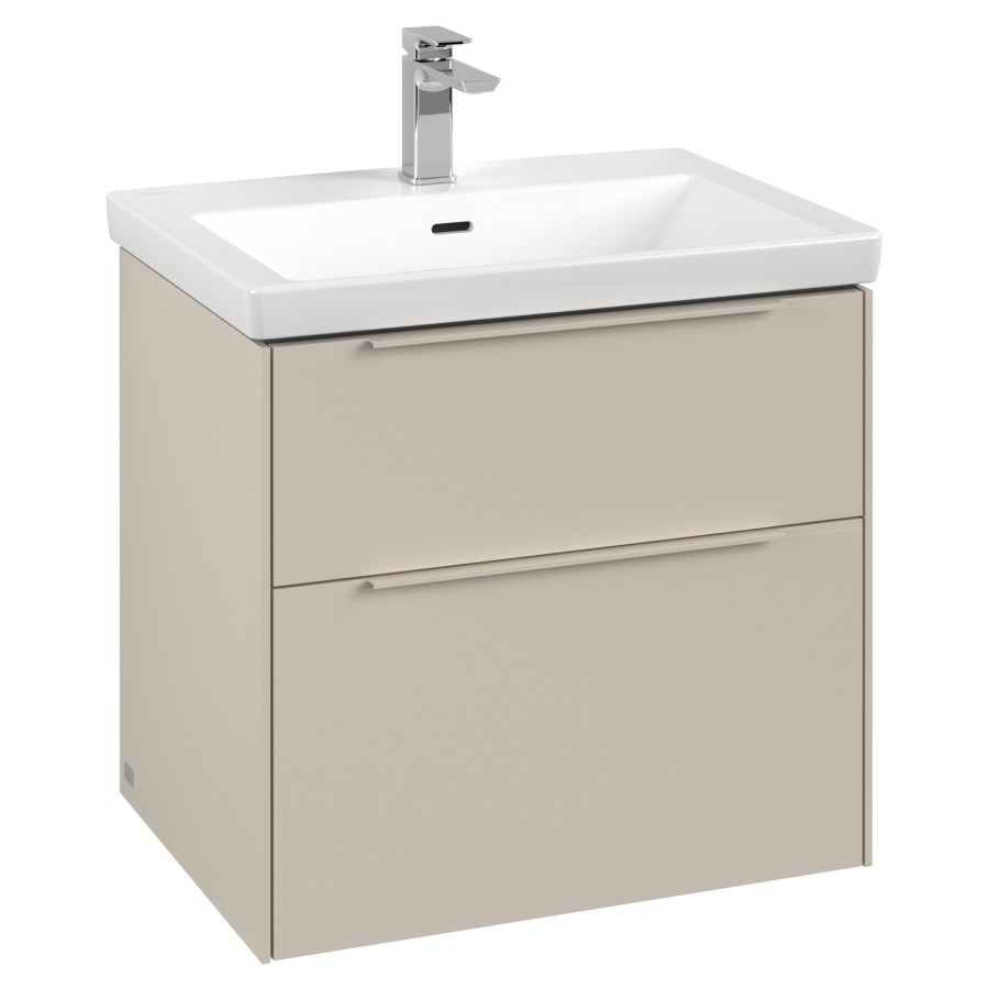 Élément inférieur SUBWAY 3.0
62,2 x 57,6 x 47,8 cm
pour lavabo Subway 3.0 65 cm
élément à 2 tiroirs