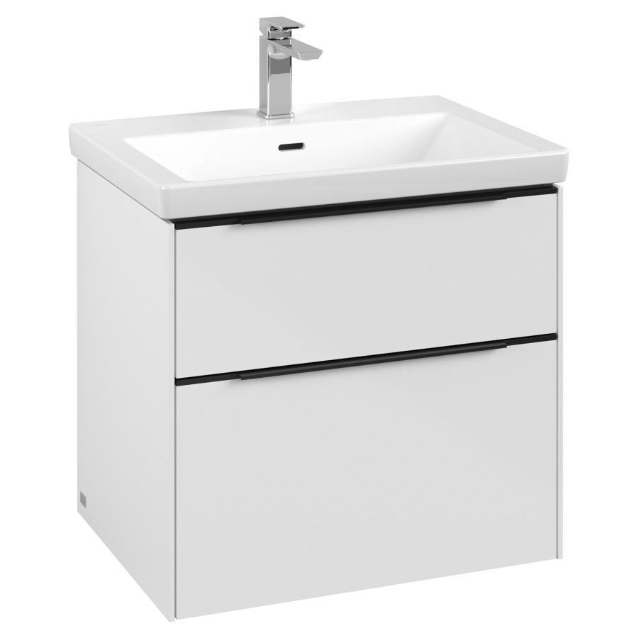 Élément inférieur SUBWAY 3.0
62,2 x 57,6 x 47,8 cm
pour lavabo Subway 3.0 65 cm
élément à 2 tiroirs