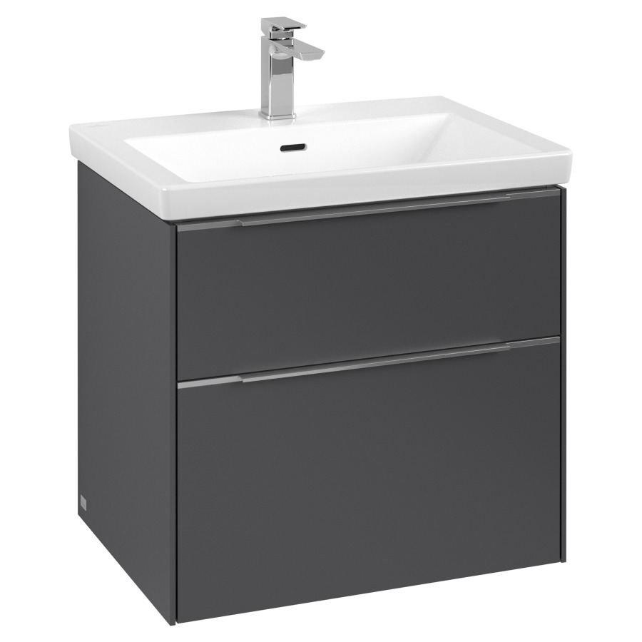 Élément inférieur SUBWAY 3.0
62,2 x 57,6 x 47,8 cm
pour lavabo Subway 3.0 65 cm
élément à 2 tiroirs