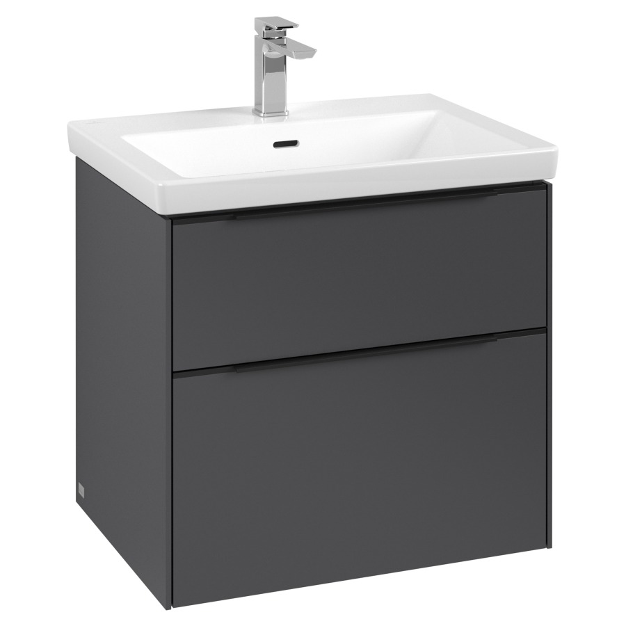Élément inférieur SUBWAY 3.0
62,2 x 57,6 x 47,8 cm
pour lavabo Subway 3.0 65 cm
élément à 2 tiroirs