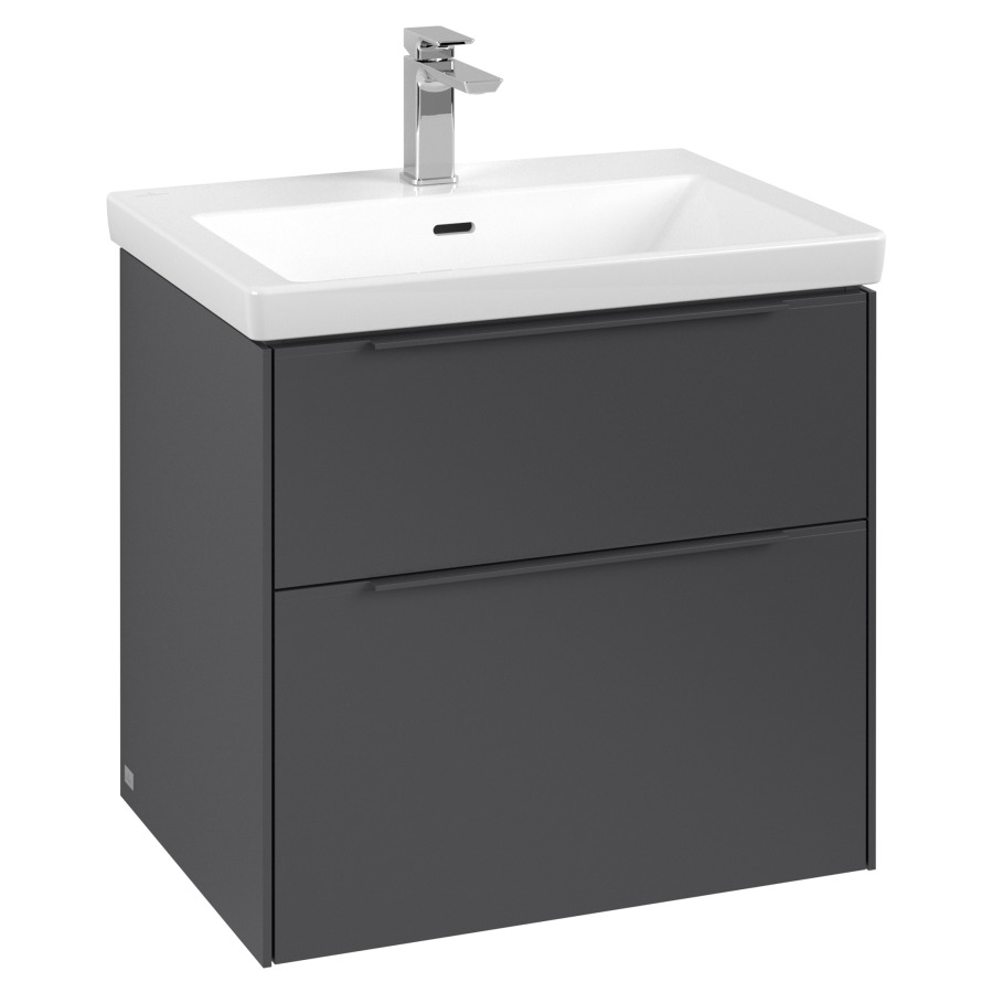 Élément inférieur SUBWAY 3.0
62,2 x 57,6 x 47,8 cm
pour lavabo Subway 3.0 65 cm
élément à 2 tiroirs