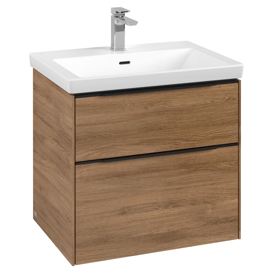 Élément inférieur SUBWAY 3.0
62,2 x 57,6 x 47,8 cm
pour lavabo Subway 3.0 65 cm
élément à 2 tiroirs