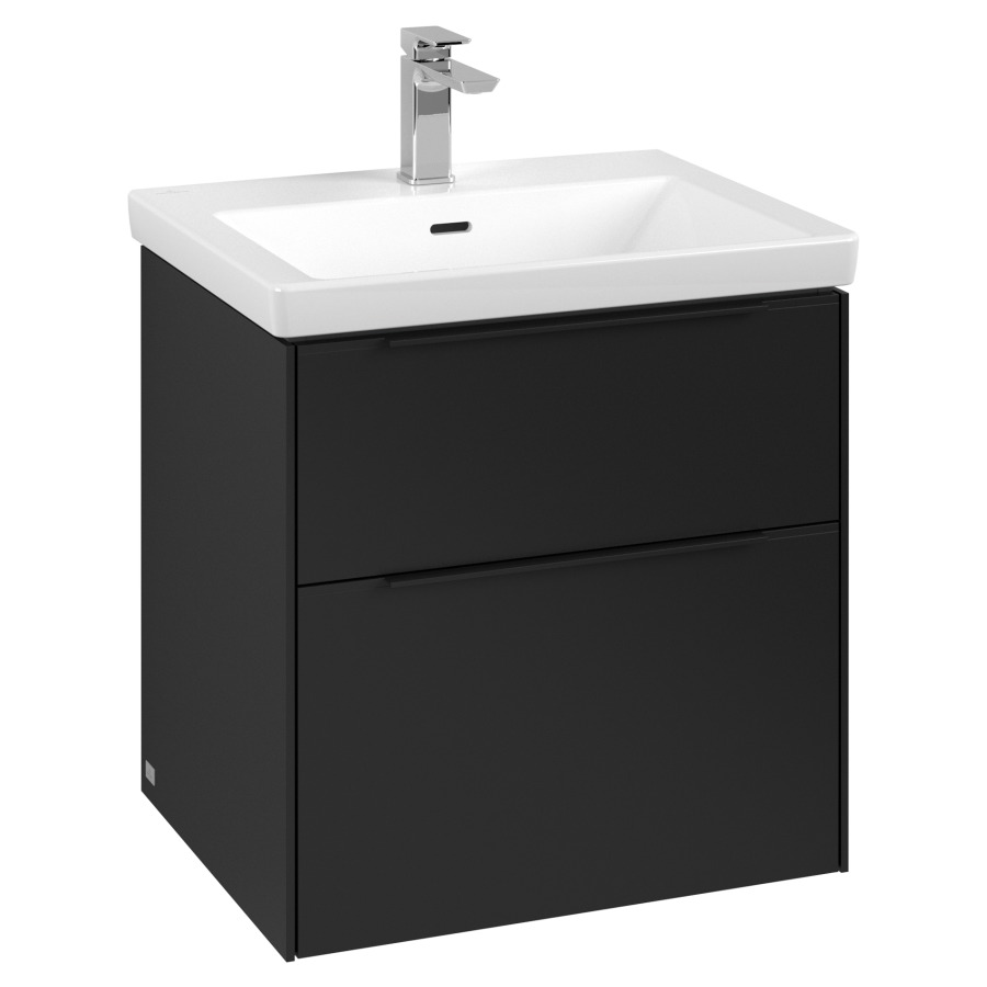Élément inférieur SUBWAY 3.0
57,2 x 57,6 x 47,8 cm
pour lavabo Subway 3.0 60 cm
élément à 2 tiroirs