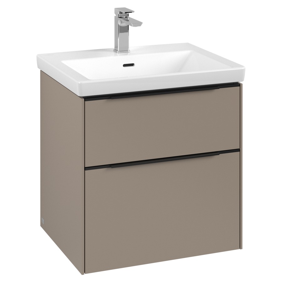 Élément inférieur SUBWAY 3.0
57,2 x 57,6 x 47,8 cm
pour lavabo Subway 3.0 60 cm
élément à 2 tiroirs
