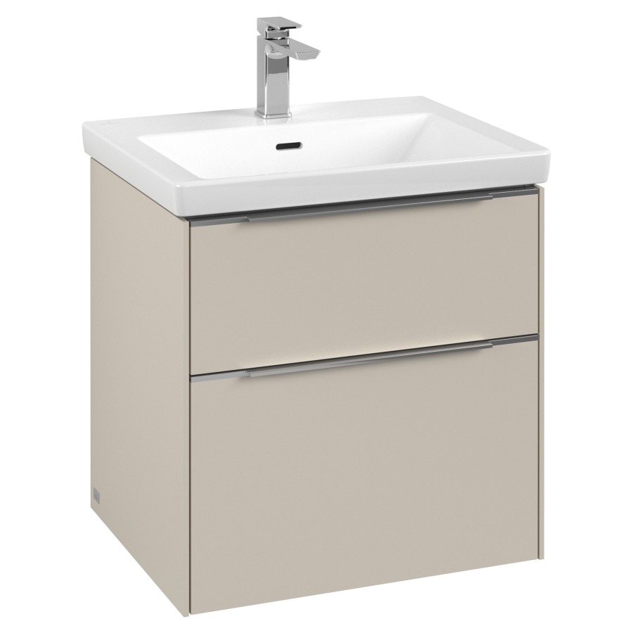 Élément inférieur SUBWAY 3.0
57,2 x 57,6 x 47,8 cm
pour lavabo Subway 3.0 60 cm
élément à 2 tiroirs