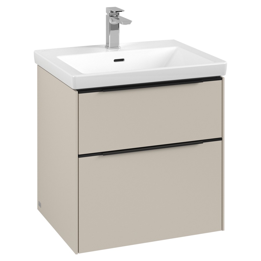 Élément inférieur SUBWAY 3.0
57,2 x 57,6 x 47,8 cm
pour lavabo Subway 3.0 60 cm
élément à 2 tiroirs