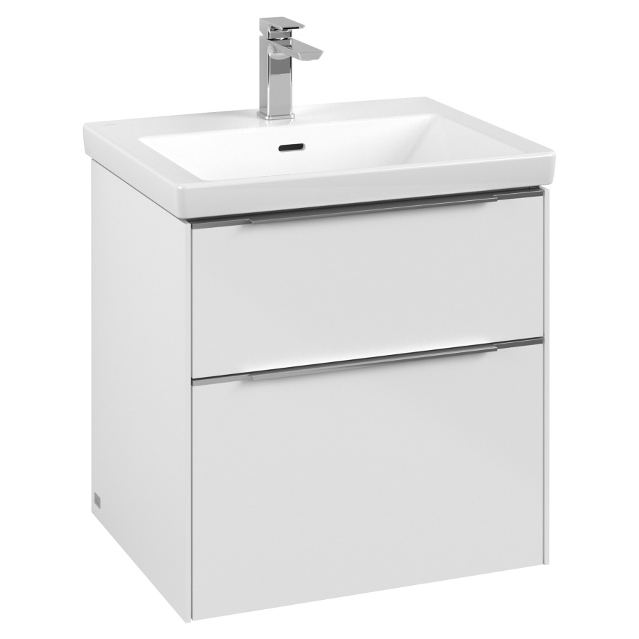 Élément inférieur SUBWAY 3.0
57,2 x 57,6 x 47,8 cm
pour lavabo Subway 3.0 60 cm
élément à 2 tiroirs