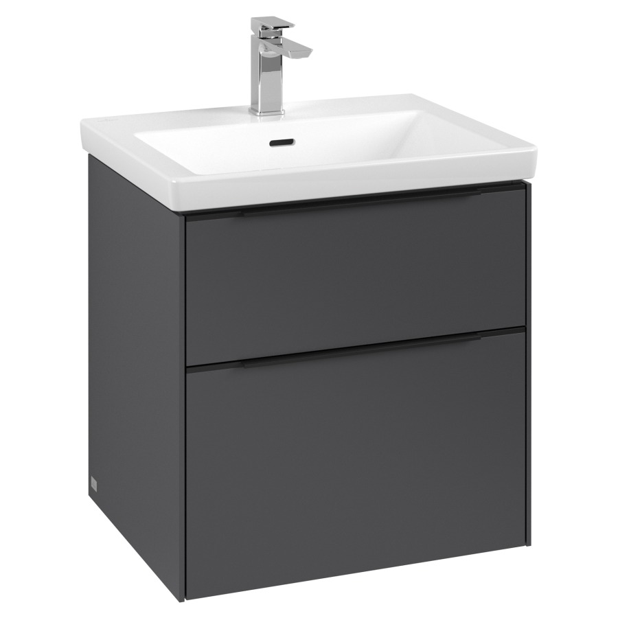 Élément inférieur SUBWAY 3.0
57,2 x 57,6 x 47,8 cm
pour lavabo Subway 3.0 60 cm
élément à 2 tiroirs