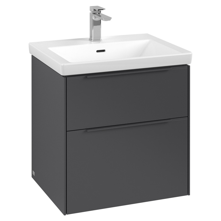 Élément inférieur SUBWAY 3.0
57,2 x 57,6 x 47,8 cm
pour lavabo Subway 3.0 60 cm
élément à 2 tiroirs