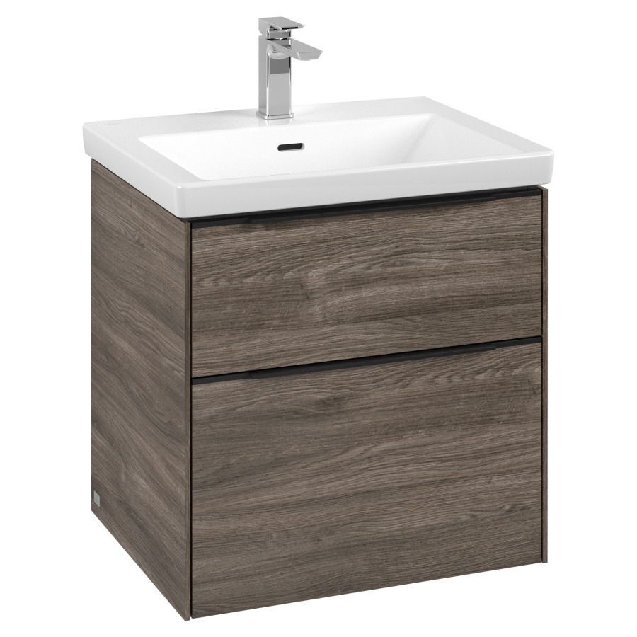 Élément inférieur SUBWAY 3.0
57,2 x 57,6 x 47,8 cm
pour lavabo Subway 3.0 60 cm
élément à 2 tiroirs