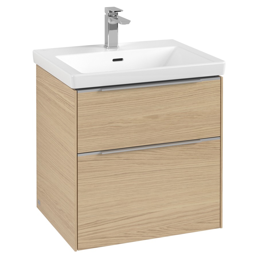 Élément inférieur SUBWAY 3.0
57,2 x 57,6 x 47,8 cm
pour lavabo Subway 3.0 60 cm
élément à 2 tiroirs