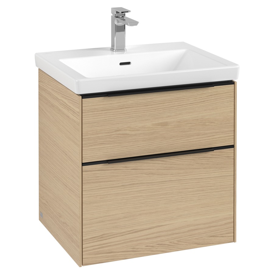 Élément inférieur SUBWAY 3.0
57,2 x 57,6 x 47,8 cm
pour lavabo Subway 3.0 60 cm
élément à 2 tiroirs