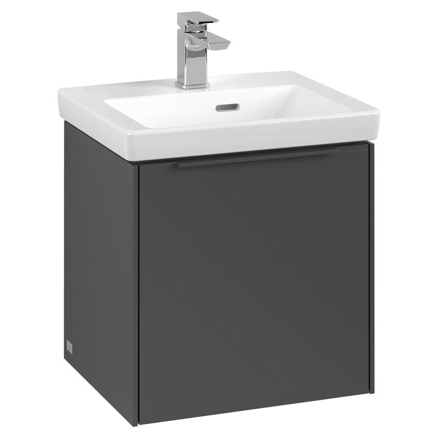Élément inférieur SUBWAY 3.0
42,3 x 42,9 x 37,75 cm
pour lave-mains Subway 3.0
45 cm, armoire de tablette
1 porte, chanières à gauche