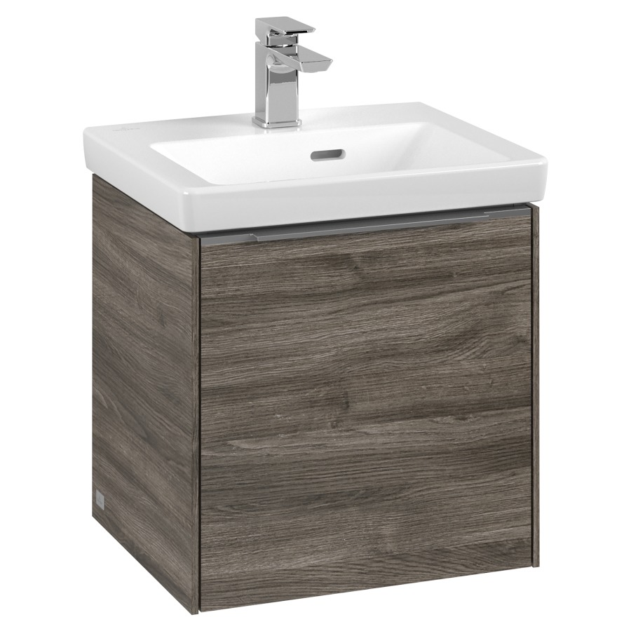 Élément inférieur SUBWAY 3.0
42,3 x 42,9 x 37,75 cm
pour lave-mains Subway 3.0
45 cm, armoire de tablette
1 porte, chanières à gauche