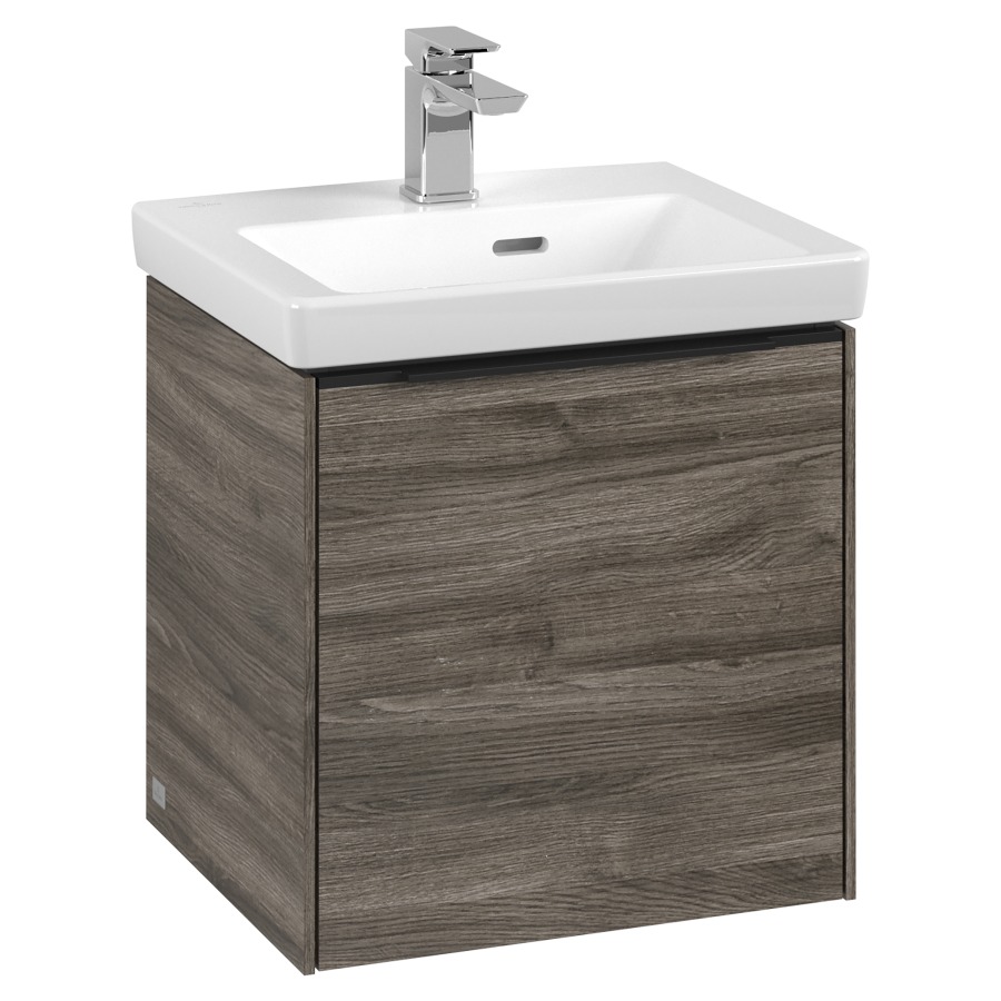 Élément inférieur SUBWAY 3.0
42,3 x 42,9 x 37,75 cm
pour lave-mains Subway 3.0
45 cm, armoire de tablette
1 porte, chanières à gauche