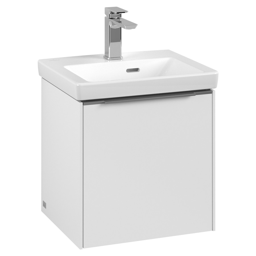 Élément inférieur SUBWAY 3.0
42,3 x 42,9 x 37,75 cm
pour lave-mains Subway 3.0
45 cm, armoire de tablette
1 porte, chanières à droite