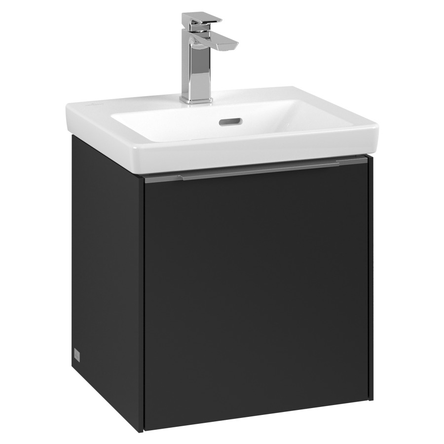 Élément inférieur SUBWAY 3.0
42,3 x 42,9 x 37,75 cm
pour lave-mains Subway 3.0
45 cm, armoire de tablette
1 porte, chanières à droite