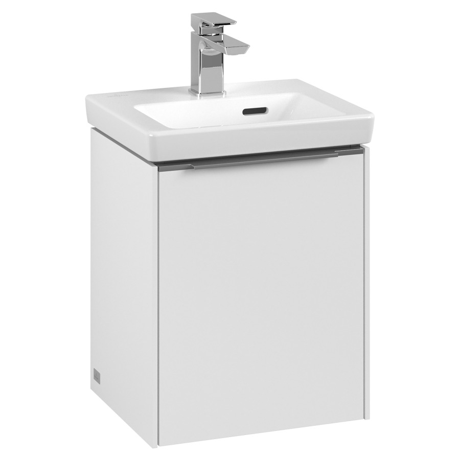 Élément inférieur SUBWAY 3.0
35,1 x 42,9 x 30,9 cm
pour lave-mains Subway 3.0
37 cm, armoire de tablette
1 porte, chanières à gauche