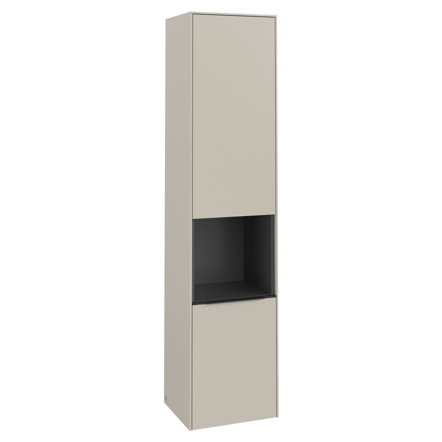 Armoire haute SUBWAY 3.0
40,0 x 171,0 x 36,2 cm
armoire de tablette, 2 portes
4 tablettes, charnières à
gauche, 1 niche ouverte