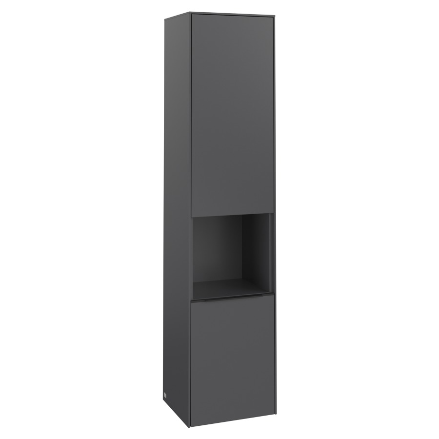 Armoire haute SUBWAY 3.0
40,0 x 171,0 x 36,2 cm
armoire de tablette, 2 portes
4 tablettes, charnières à
gauche, 1 niche ouverte