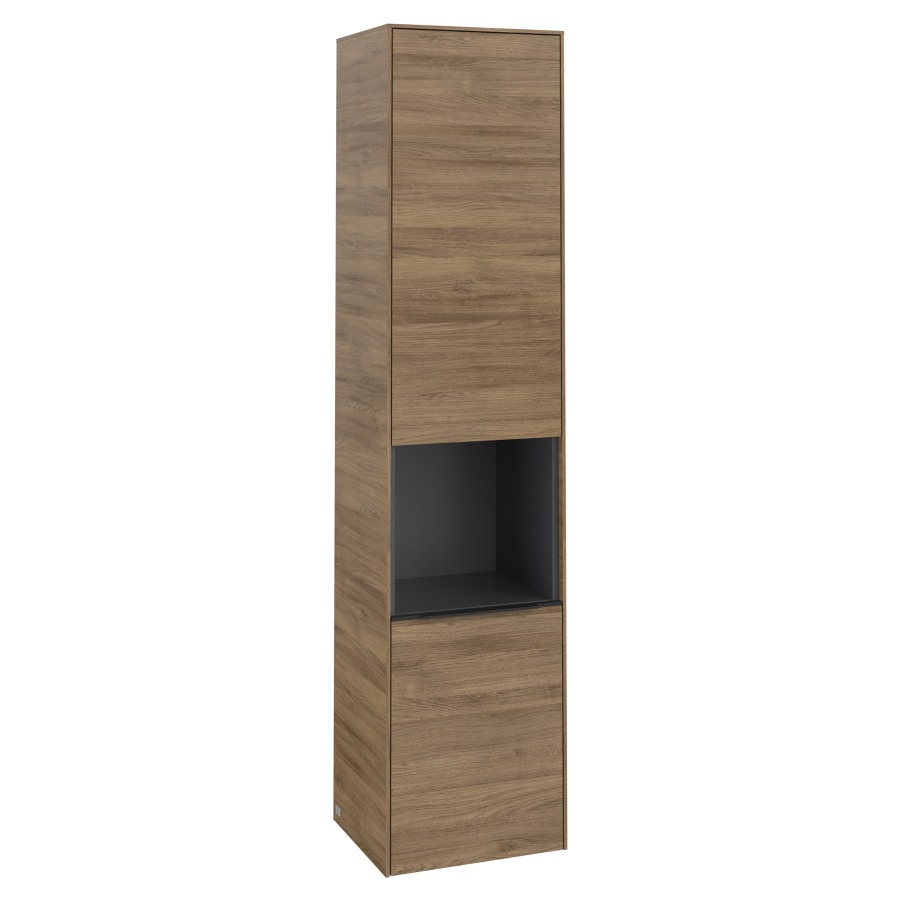 Armoire haute SUBWAY 3.0
40,0 x 171,0 x 36,2 cm
armoire de tablette, 2 portes
4 tablettes, charnières à
gauche, 1 niche ouverte