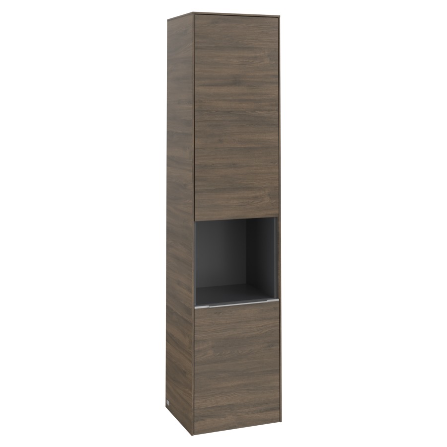 Armoire haute SUBWAY 3.0
40,0 x 171,0 x 36,2 cm
armoire de tablette, 2 portes
4 tablettes, charnières à
gauche, 1 niche ouverte